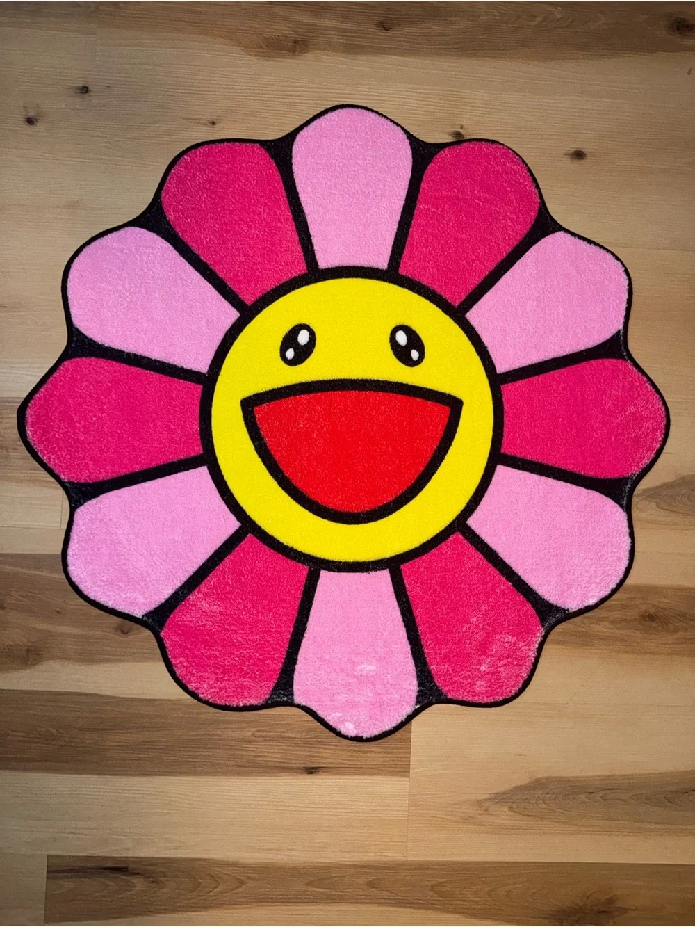 Murakami Hot Pink & Light Pink Design Rug